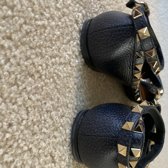 Valentino Rockstud flat Navy size 38 - Picture 7 of 9